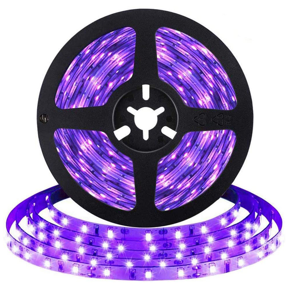 Ultraviolet 400-405 nm Flexible LED Light Strip, 12V, 5m Reel