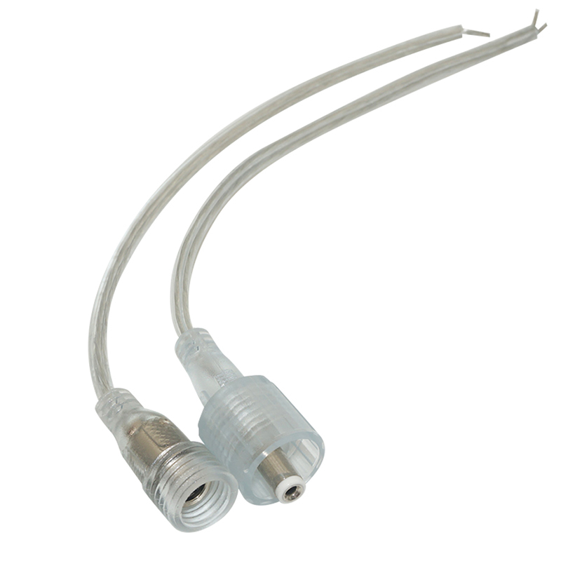 5.5/2.1mm Male Female DC Plug LED Connectors