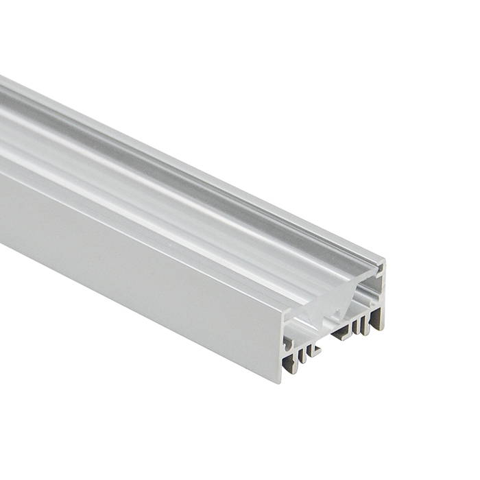 HL-A033 Aluminum Profile - Inner Width 30mm(1.18inch) Strip Anodizing Extrusion Channel, For LED Lights [HL-A033]