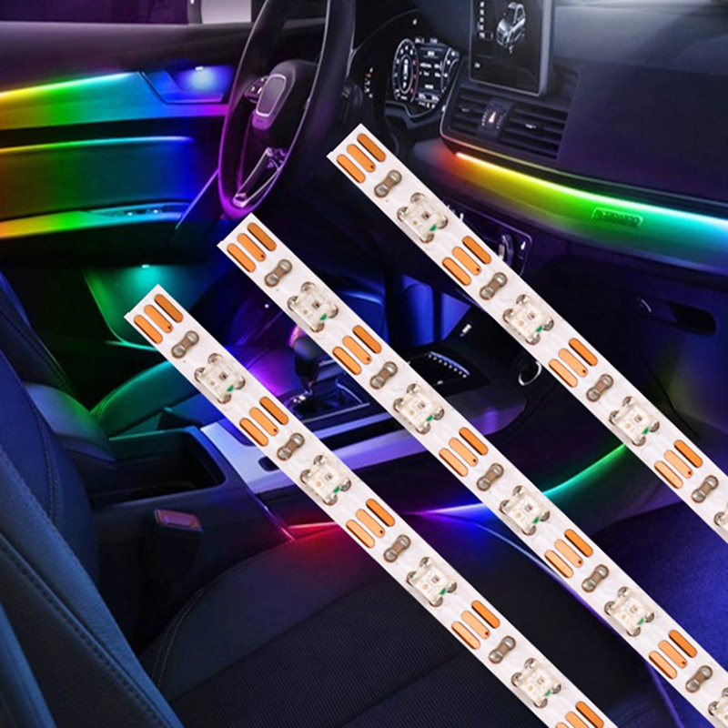 12V LED Interior Strip Light With Clear Lens - Unswitched