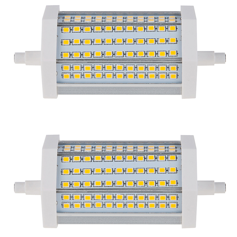 Burger grond stap AC100-240V 118mm R7s LED Bulb, 15 Watts, 130W Equivalent, 2-Pack [118mm R7S -15W]