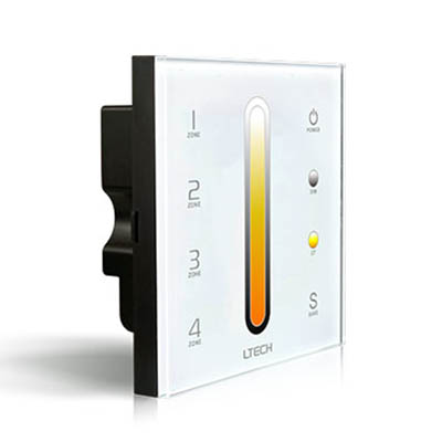 Smart Touch Dimmer Glass Panel Wall Switch - Dc 12v 24v Dimmable