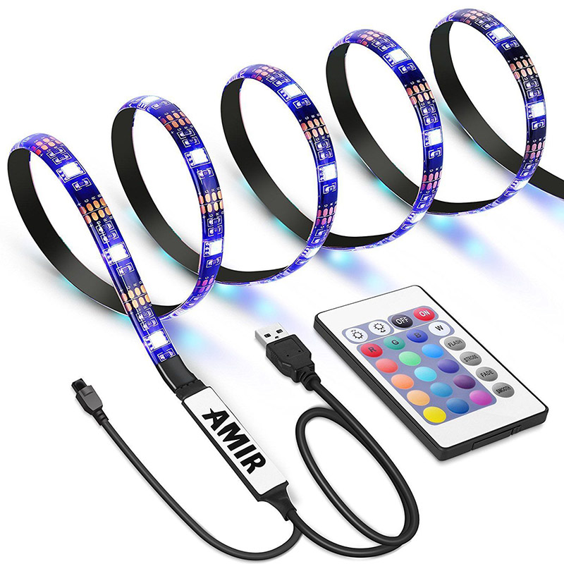 Suntech Led Strip, Backlight For TV,SMD 5050 USB Powered LED Strip Light,  Bluetooth With App