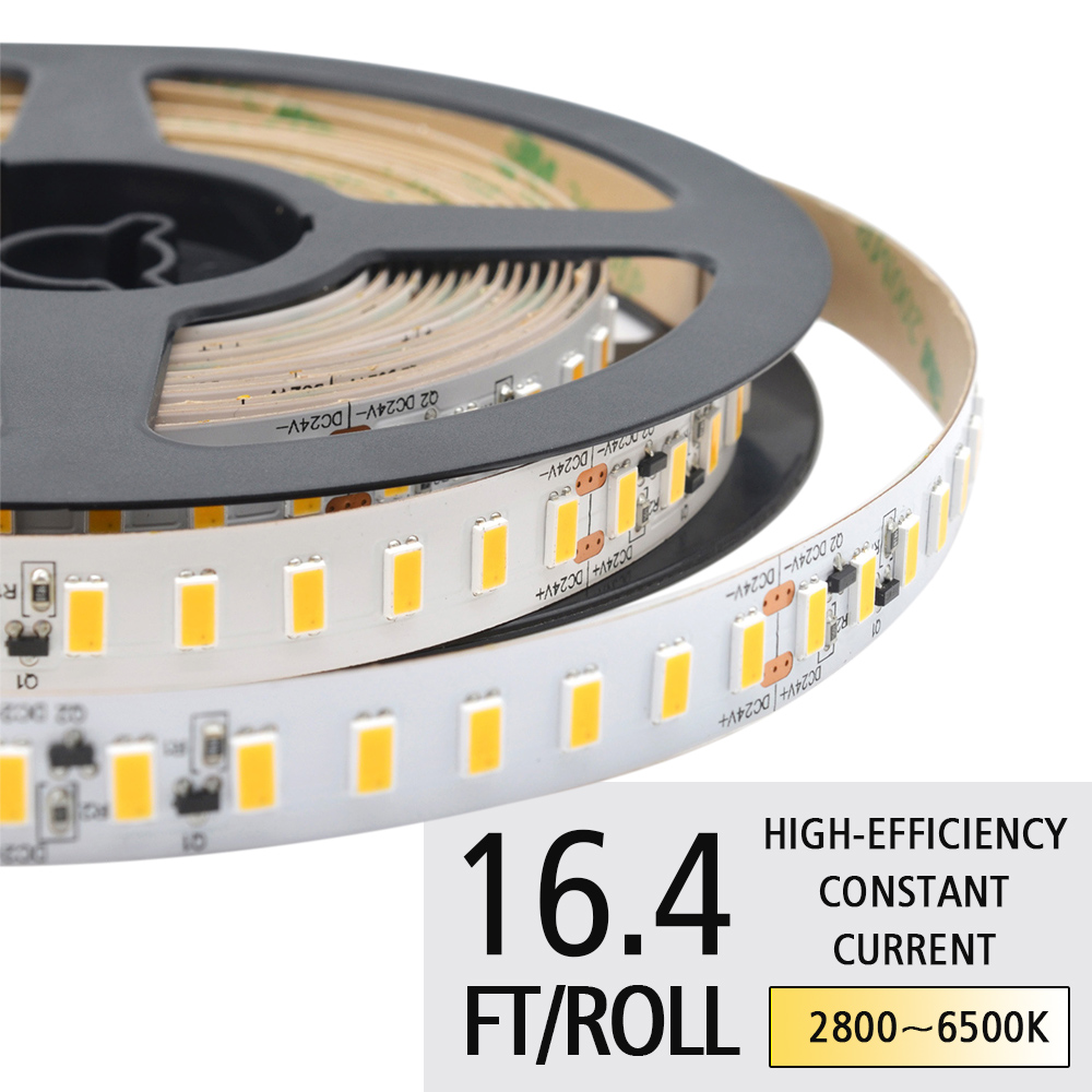 Bande LED 5M 24v 18W/m 60LED/m Diode 5630