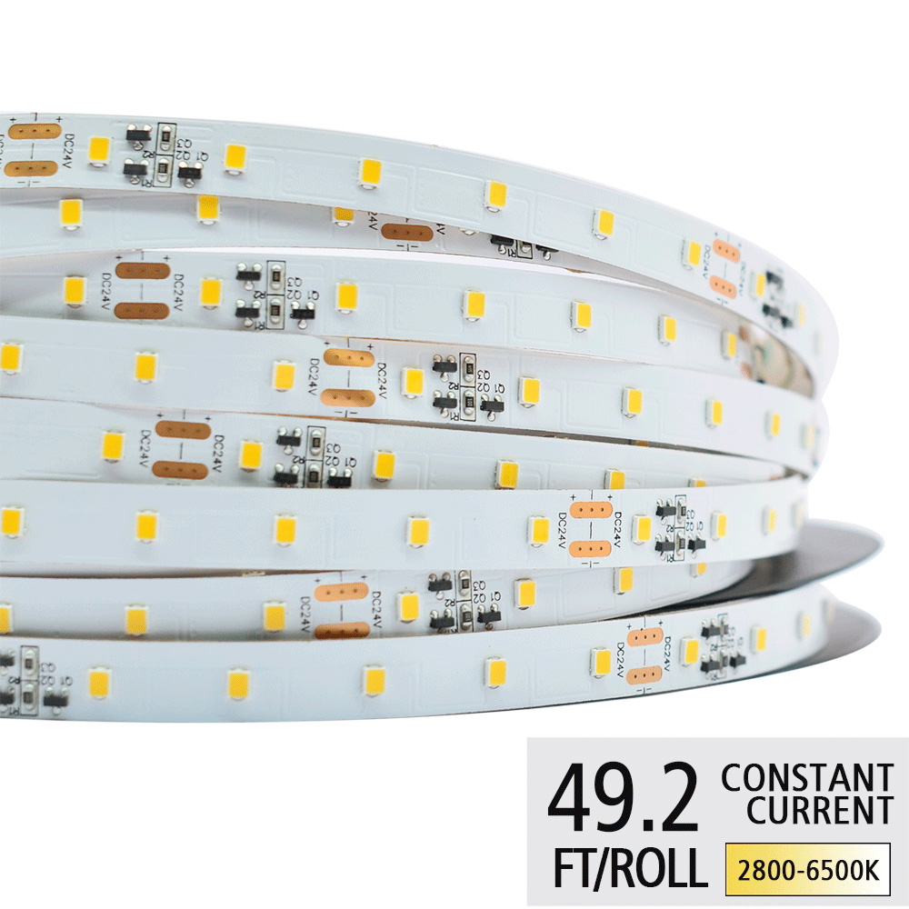 CRI 95+ 2835 Flexible LED Light Strip, 120 LED/M, 12V, 5m