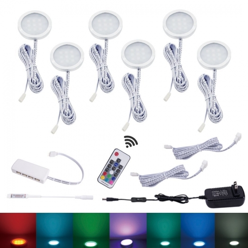 Remote Control Color Changing Puck Light