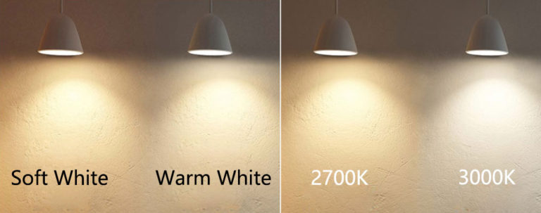 Color Difference Between Warm White, Daylight, And Cool White ...