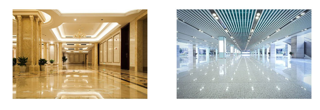 Applications for the DALI Lighting System (hotel lighting and airport lighting)