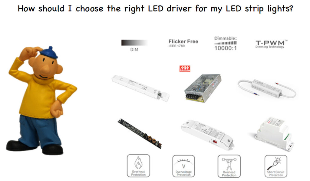 How should I choose the right LED driver for my LEDs?