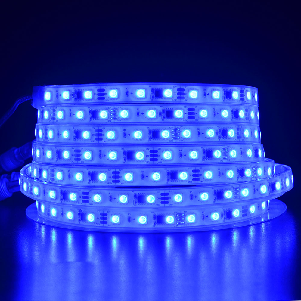 WS2811 outdoor IP68 programmable led strip lights