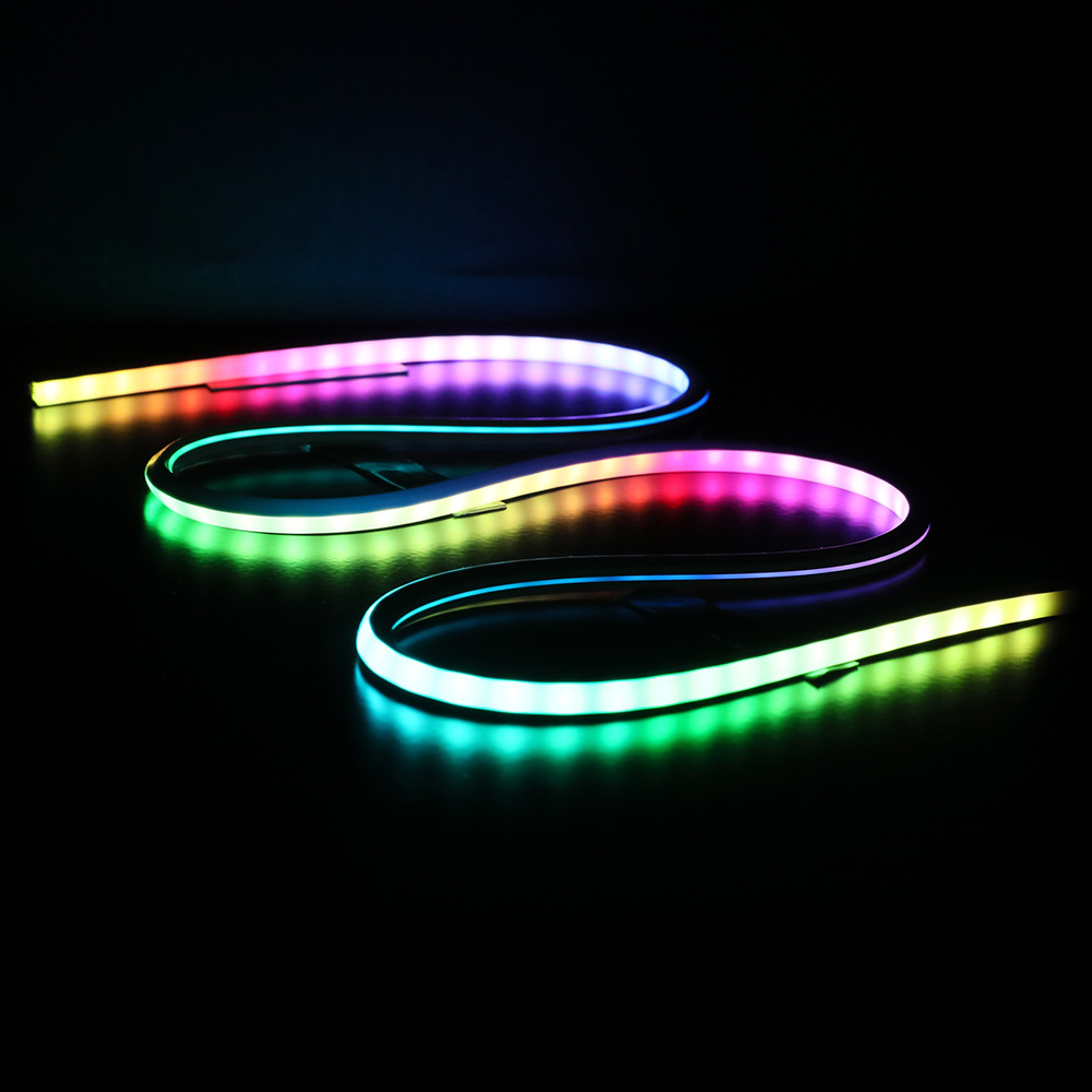 Large silicone neon led tube with size 100mm width and 70mmwidth
