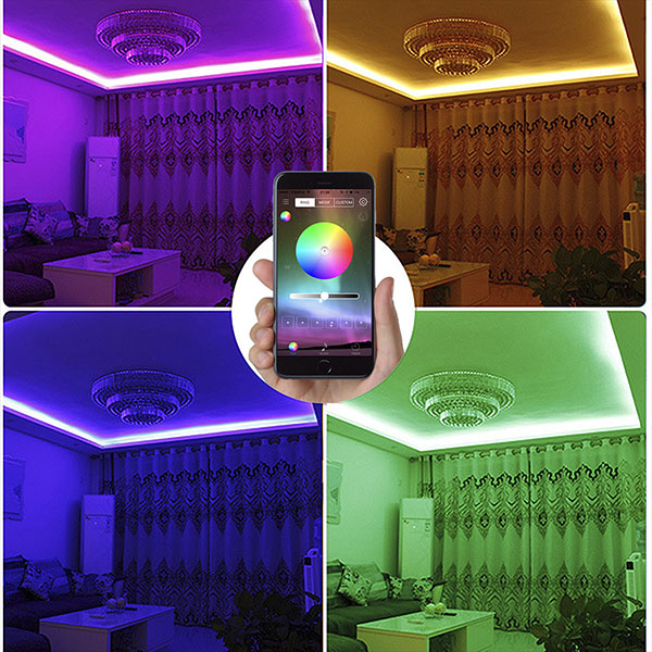 AC110V 750W WiFi/Buletooth Music IR Wireless High-Voltage RGB