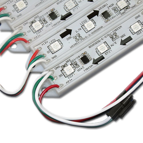 Super Bright 3LEDs 2835 Module LED Strip Light IP65 Waterproof Small Size  DC12V