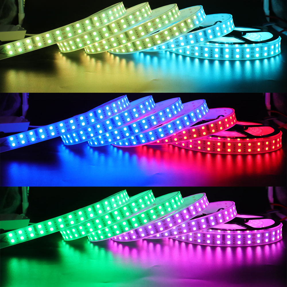 Details about   Led Strip Lights 32.8/65.4 ft 10m Flexible Multi Color RGB 3528 600leds Tape 12V 