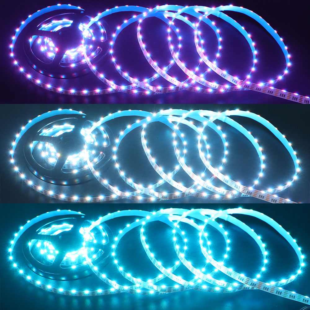 5m Emitting LED Strip 12V - RGB LED Color Changing Lights - 60LEDs/m [FSLSRSE-RGB-020X300] - $36.98