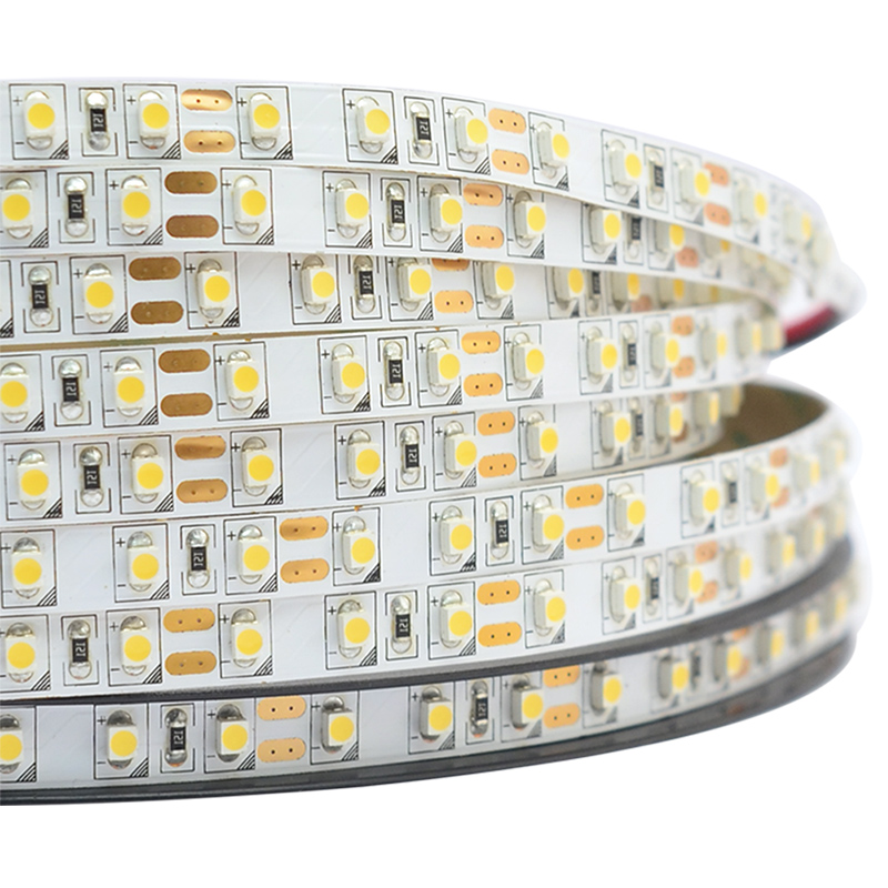 Single Row Series DC12/24V 3528SMD 480LEDs Flexible LED Strip Lights, Home Lighting, Non Waterproof, 16.4ft Per Reel By Sale