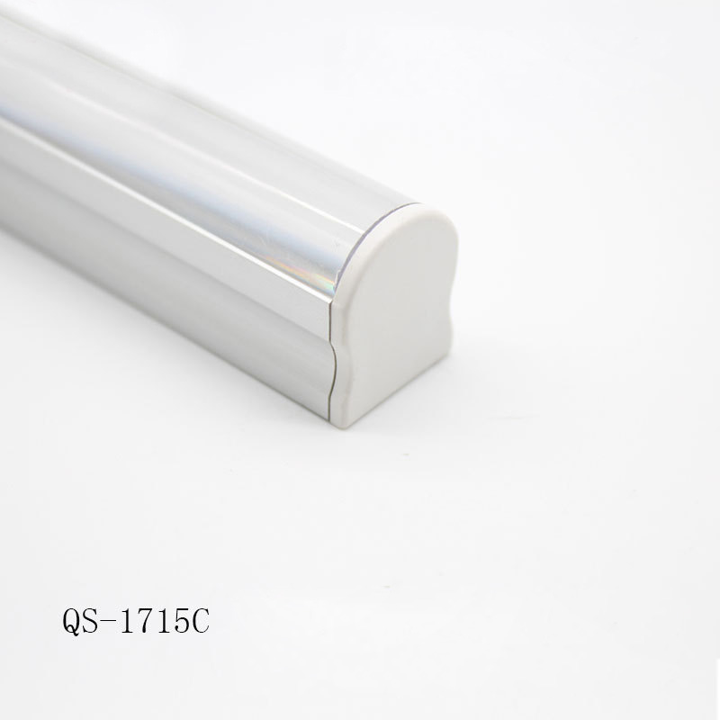 Round Shape 270 Degree Beam Angle Tube Aluminium LED Lighting Profile for  LED Strips - China LED Profile, Aluminium LED Profile