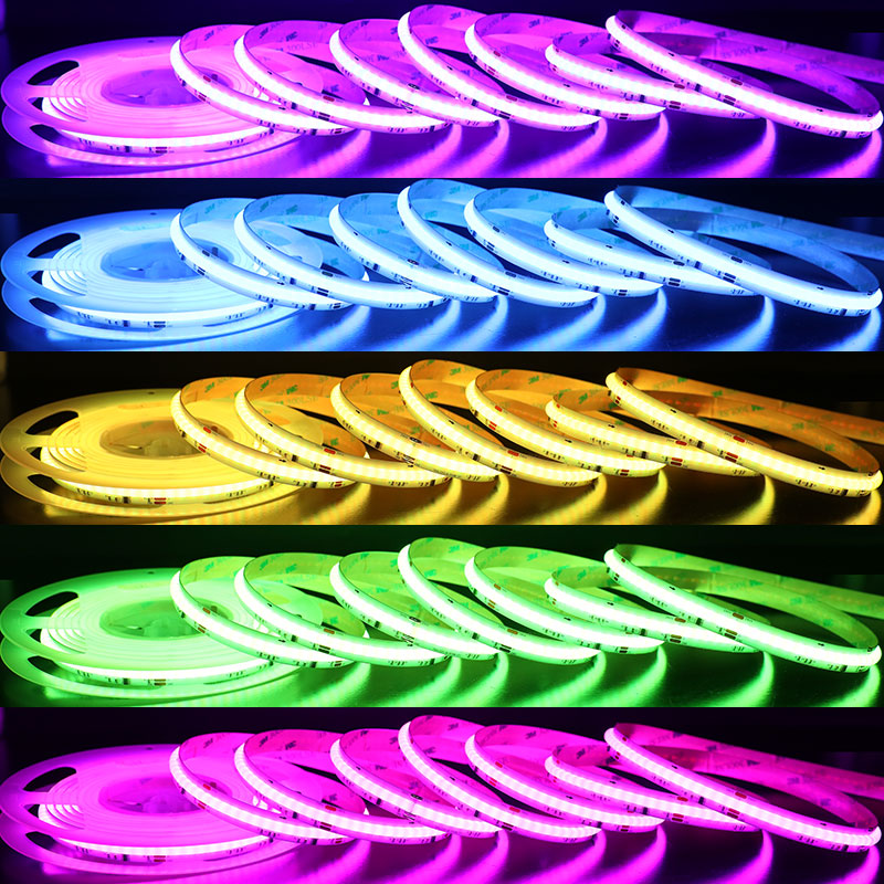 Buy RGBW COB LED Strip Light 9.84ft/3m,PAUTIX UL Listed 24V Color Changing  Light Strips with 840LEDs Multicolor Flexible Tape Lights for TV, Room,  Bedroom, Kitchen, Party DIY Decoration Online at Low Prices in India 
