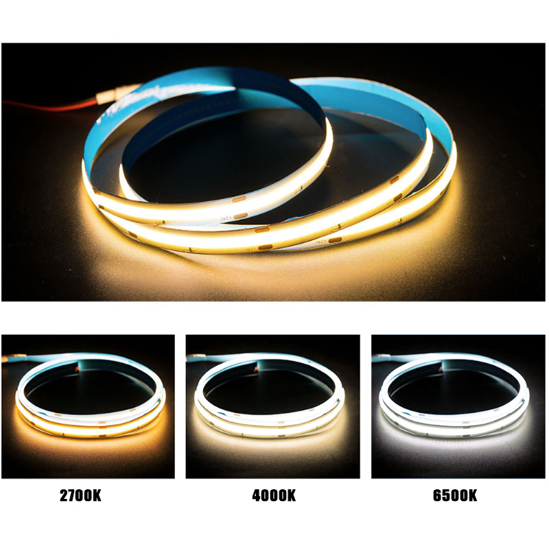 Details about   1m-5M White 384LEDs COB LED Flexible Light Strip Ribbon Tape for Bedroom Cabinet 