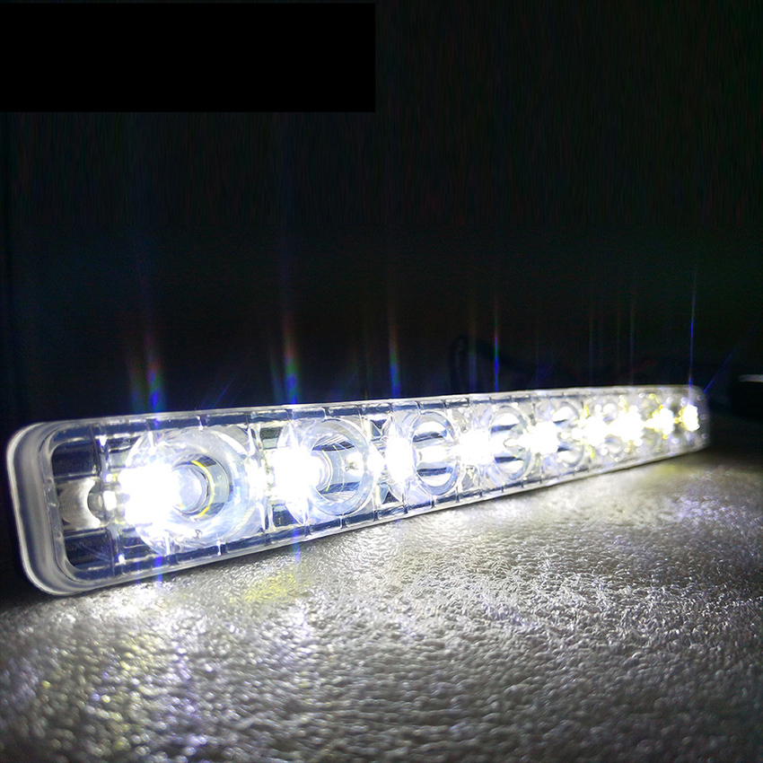 バーゲンで 2ピース セット led drlカー昼間 ライト 柔軟な 防水 ストリップ 自動ヘッド 外部 12v ブレーキ フロー ライ  e-creaters.com