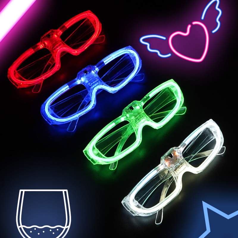 led luminous glasses
