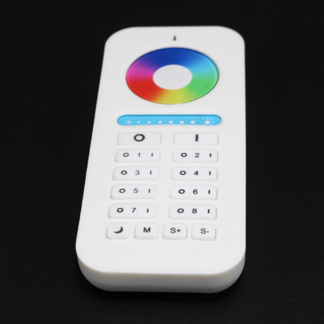 8 Zones Rgbw 2 4g Rf Remote Control For Rgbw 8ch Zigbee Led Strip Lights Or Controller Zigbee Rgbw 8z Rf