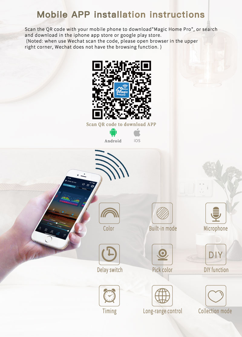 Magic Home Pro: Using app with SPI Pixel Smart Controller Dual WiFi 