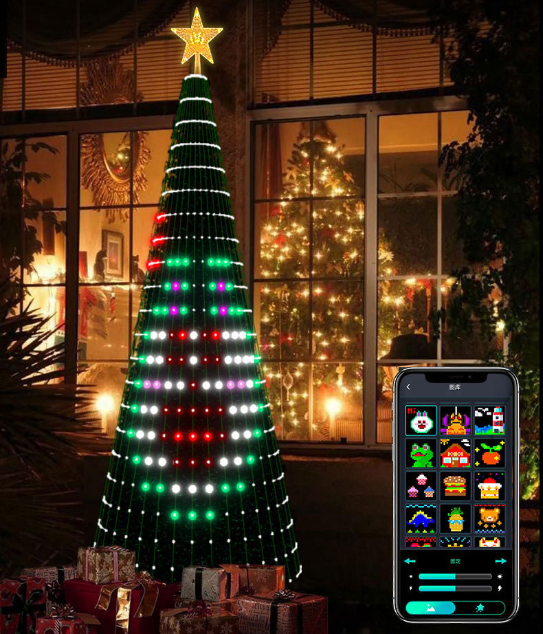 https://www.superlightingled.com/images/LED%20Lights%20Images/Bluetooth-color-changing-Christmas-tree-lights-with-remote-3.jpg