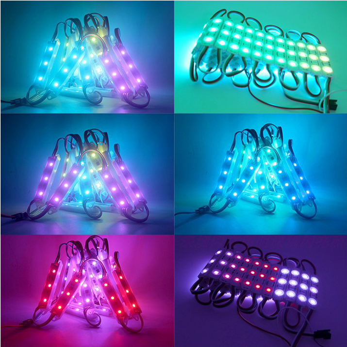 Full Color LED Module Light - WS2811 Waterproof - Injection Moulding 