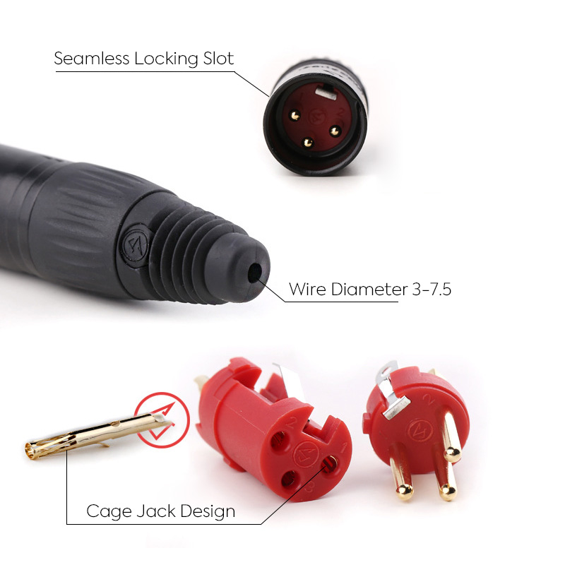 DMX Lighting System XLR Male Connector