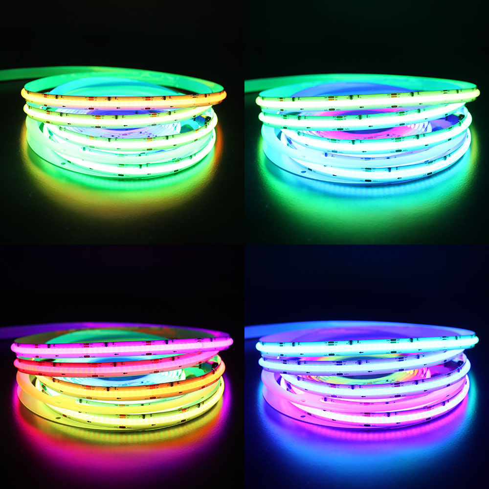 ACONDE Battery Powered LED Strip Lights, Remote Controlled, Multi-Color  Changing, DIY Indoor and Outdoor Decoration, 6.56ft/2M