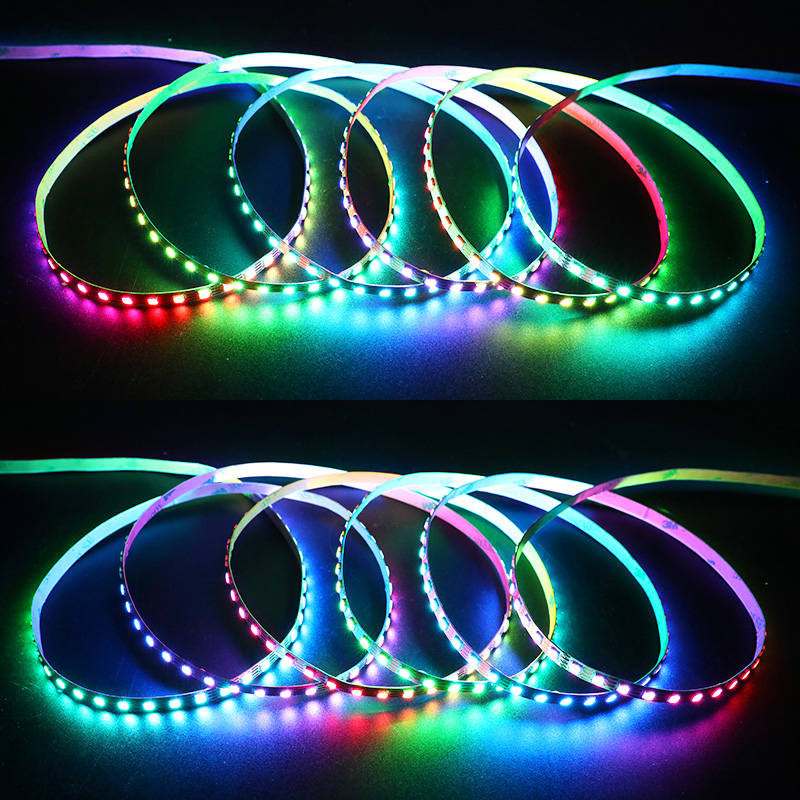 Mini WS2815 3535 6mm RGB Individually Addressable LED Strip Light