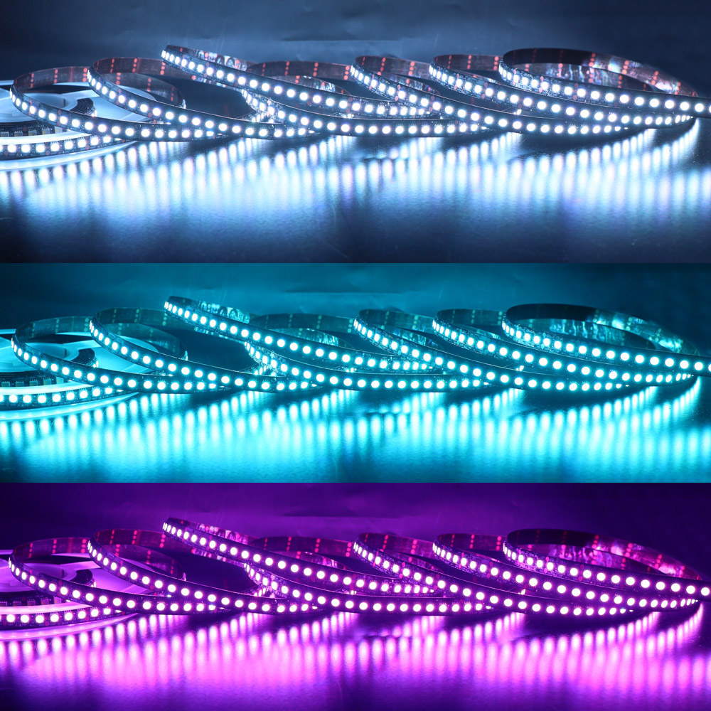 12mm Diffused Flat Digital RGB LED Pixels (Strand of 25)