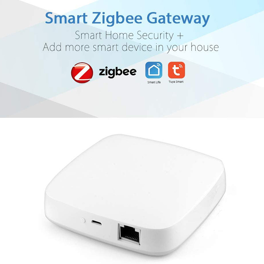 Wired Zigbee Hub Gateway 3.0 Tuya Alexa Acho Google Home - China
