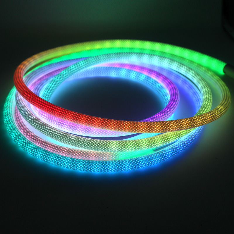 USB LED Strip Light with Battery Box DC5V Flexible Neon Sign Waterproof LED  Ribbon Tape Flex Neon Rope Light for Home Decoration