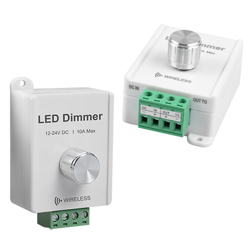 30 Amp LED Knob Dimmer for 12-24VDC LED Lights