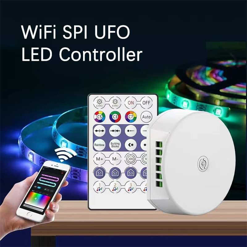 https://www.superlightingled.com/images/LED%20controller/Alexa-WiFi-APP-Controlled-RF-Remote-SPI-UFO-LED-Controller_1.jpg
