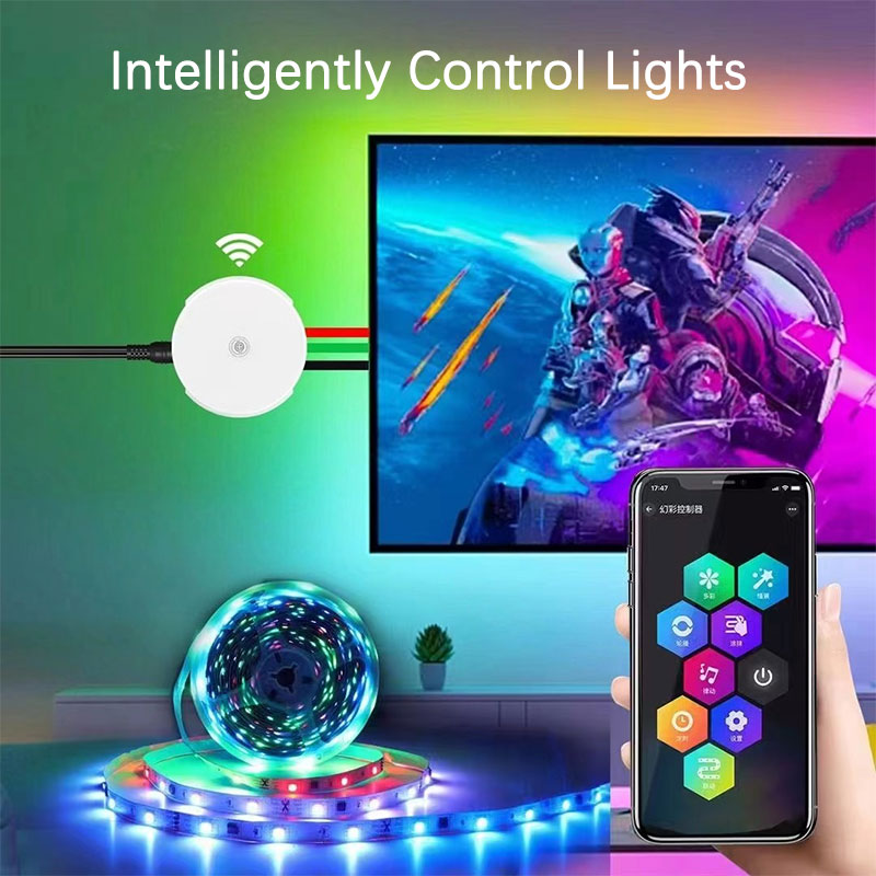 Bluetooth RGB LED Controller - Smartphone - RF Remote