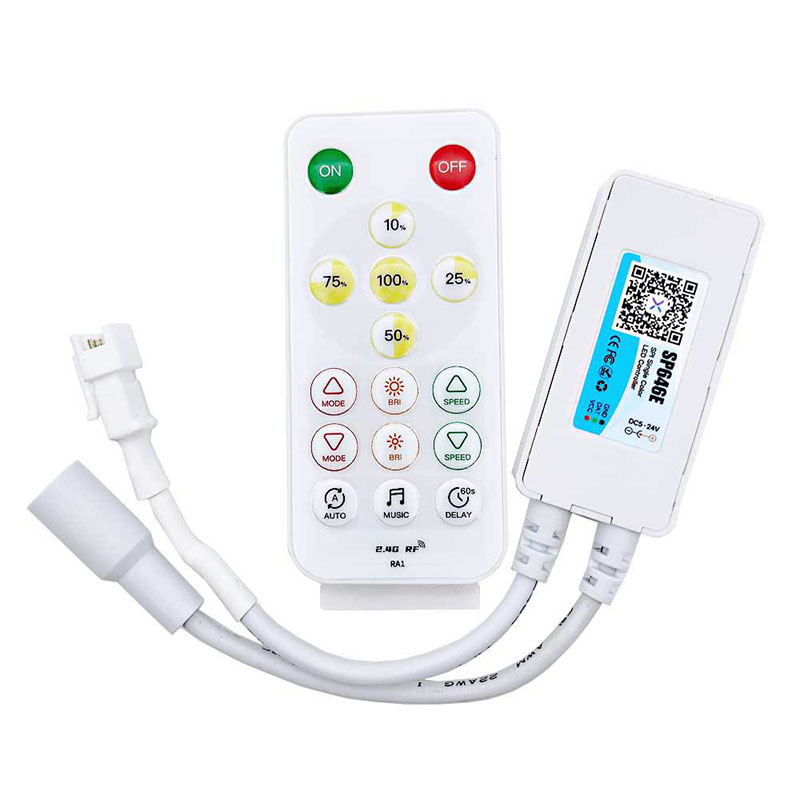 SP646E Bluetooth Music Addressable White LED Controller With Remote