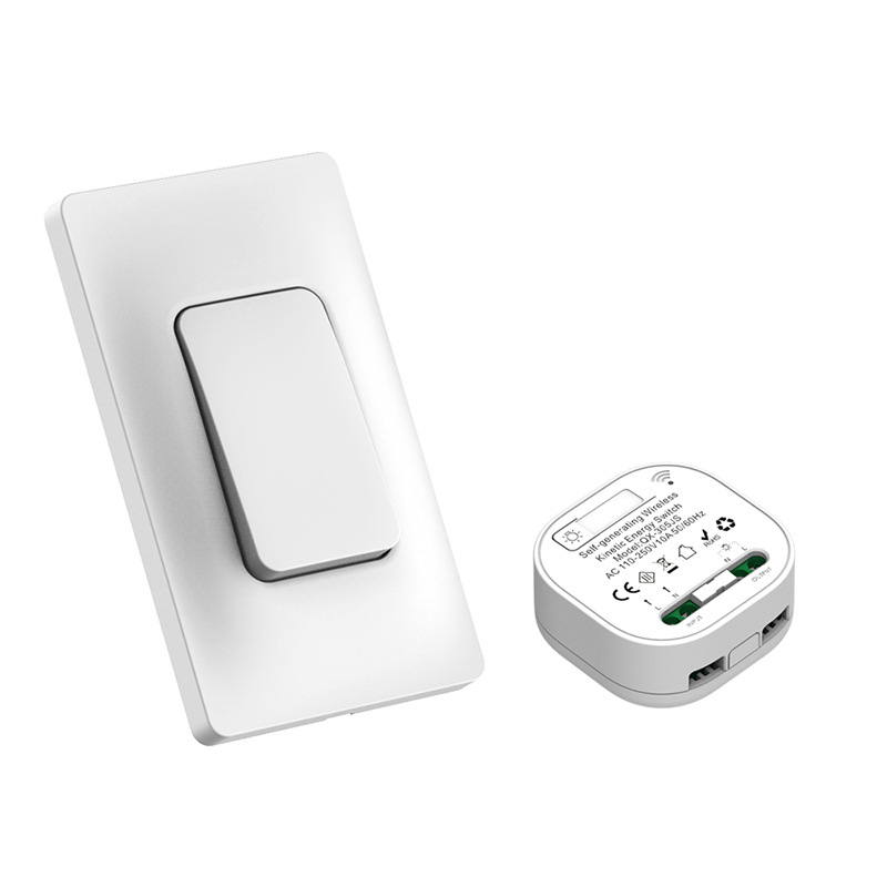 1 Channel Kinetic Switch Receiver Non-Dimmable Smart Wifi+Bluetooth White