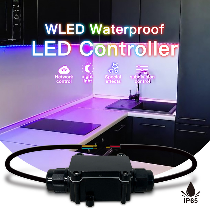 Wireless WiFI Controlled Programmable Led ESP32 WLED Outdoor Light Controller