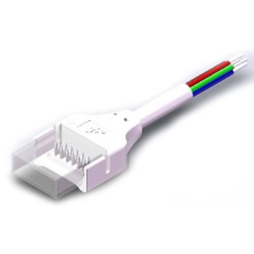 6 Conductor Waterproof Connector Wire to Board Cable For RGBWW SMD Led Strip 6 Conductor Waterproof Connector Wire to Board Cable For RGBWW SMD Led Strip
