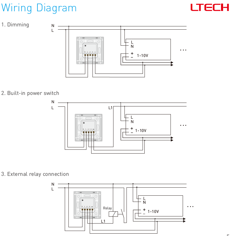 E610P-RF 0-10V Wireless Dimmer [E610P-RF]