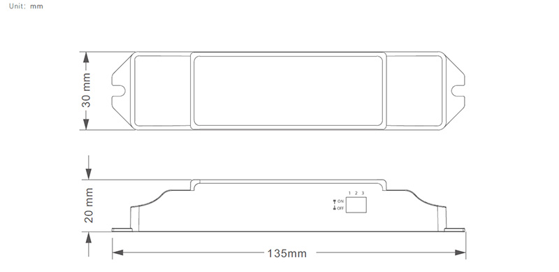 SE-12-350-700-W1DS 350 to 700mA CC DALI-2 DT6 Dimmable LED Driver 