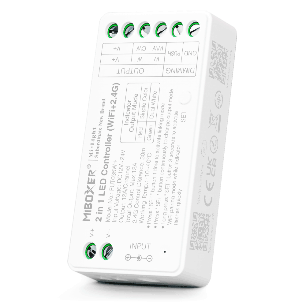 Dual White LED Controller(WiFi+2.4G) FUT035W