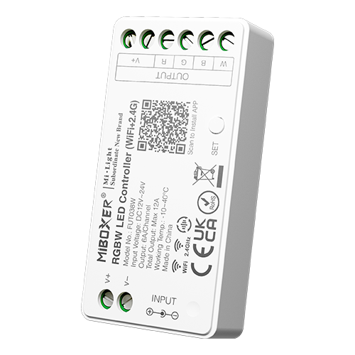 RGBW LED Controller(WiFi+2.4G) FUT038W