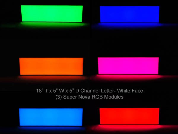 12V 5050SMD RGB Color Changing Module LED String Light Waterproof