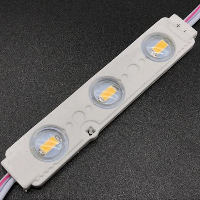 DC12V 1.2W 7 Colors Optional 65*15mm SMD5630 High CRI 90 Super Bright Linear Sign Modules, Single Color Waterproof IP65 LED Module String Lights, 20Pcs/String