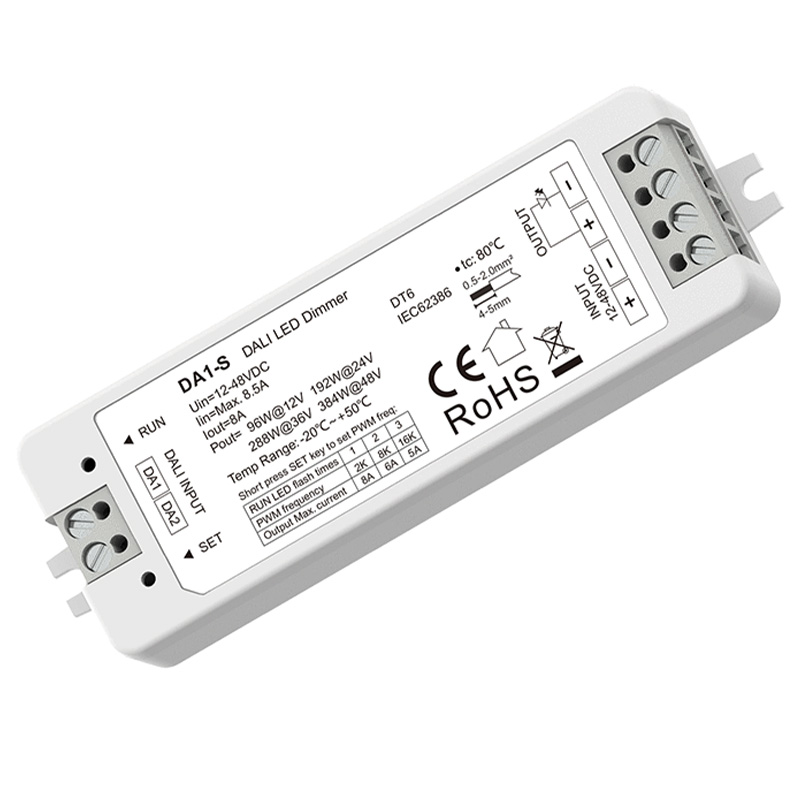 12 to 48VDC DT6 DALI Dimmer Control for LED Lights DA1-S