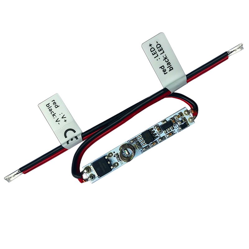E1-C 1CH*3A 12-24VDC Constant Voltage LED Mini Touch Dimmer